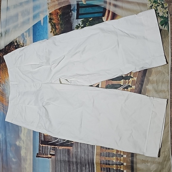 J.Crew‎ Wide Leg Crop Pants High Waisted Size 12 NWT - Picture 1 of 6